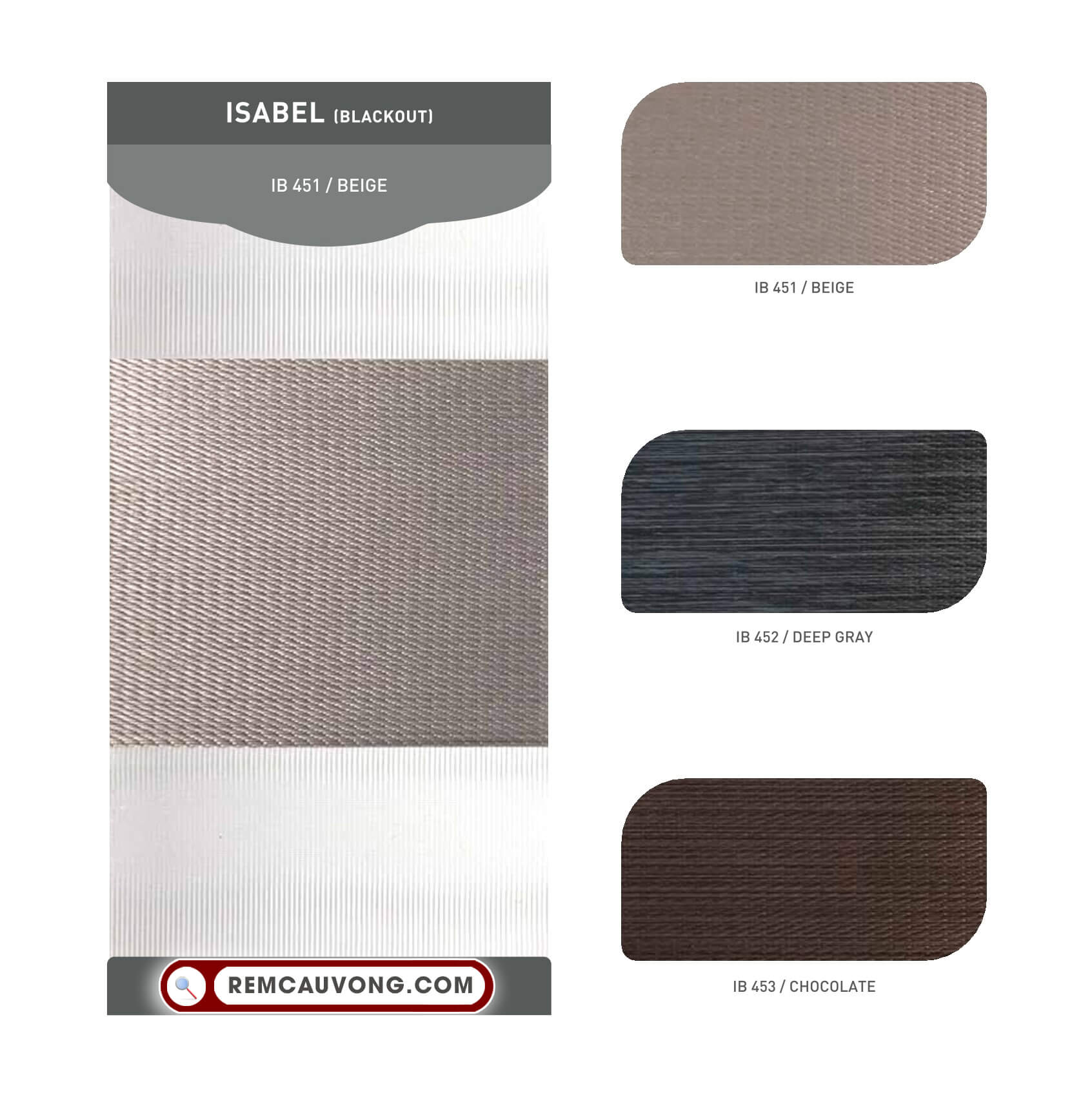 Rèm Cầu Vồng Santech Isabel