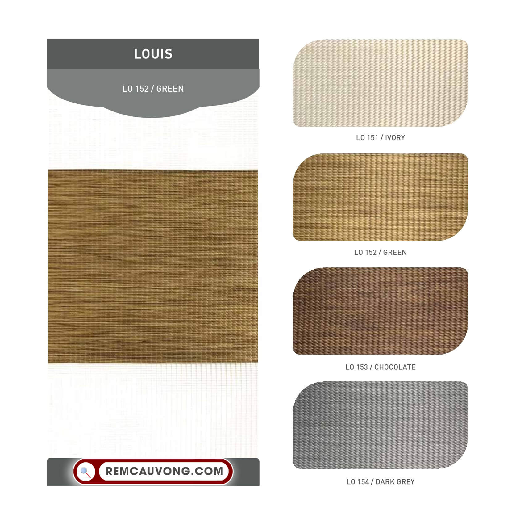 Rèm Cầu Vồng Santech Louis