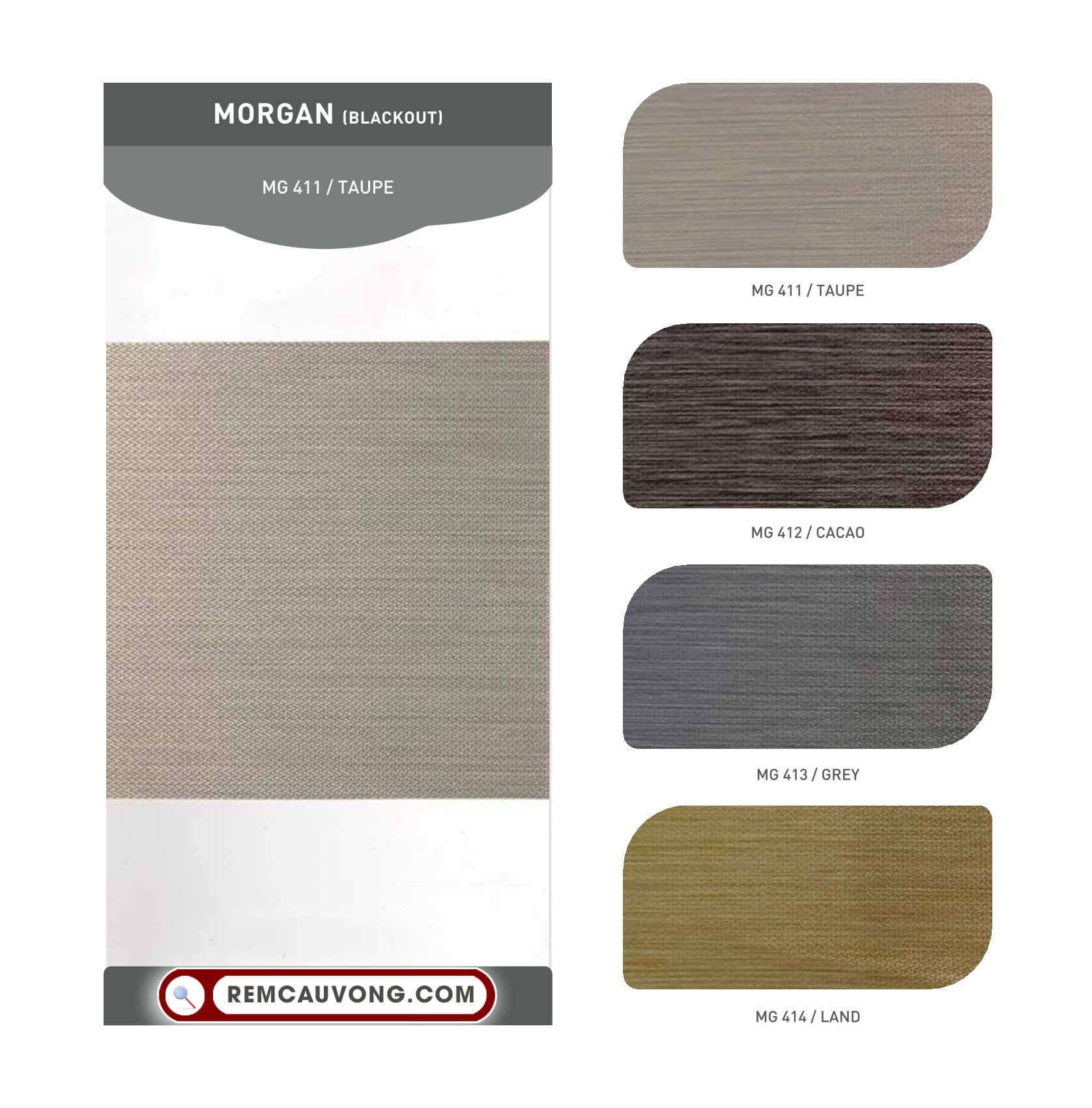 Rèm Cầu Vồng Santech Morgan