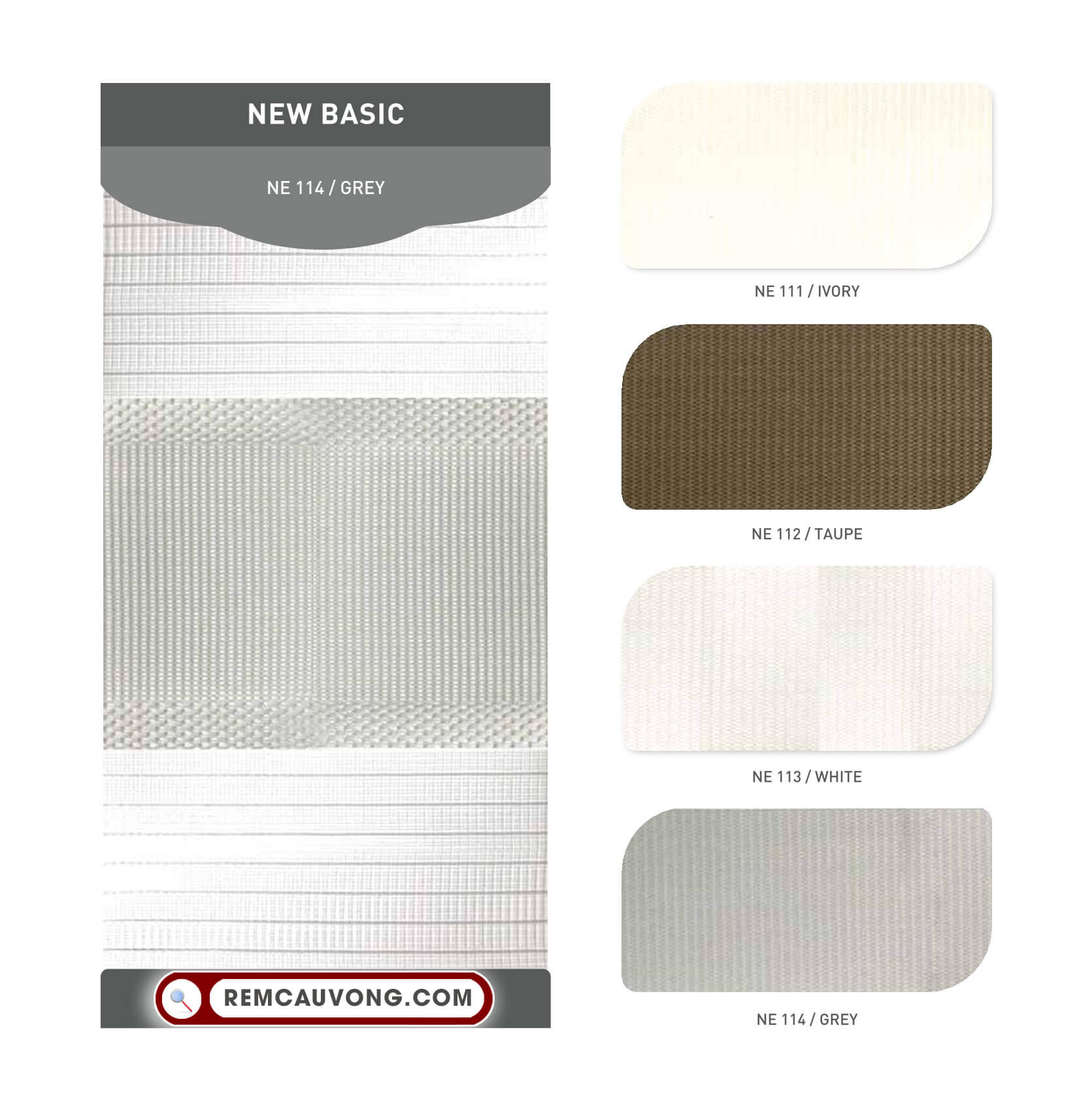 Rèm Cầu Vồng Santech New Basic