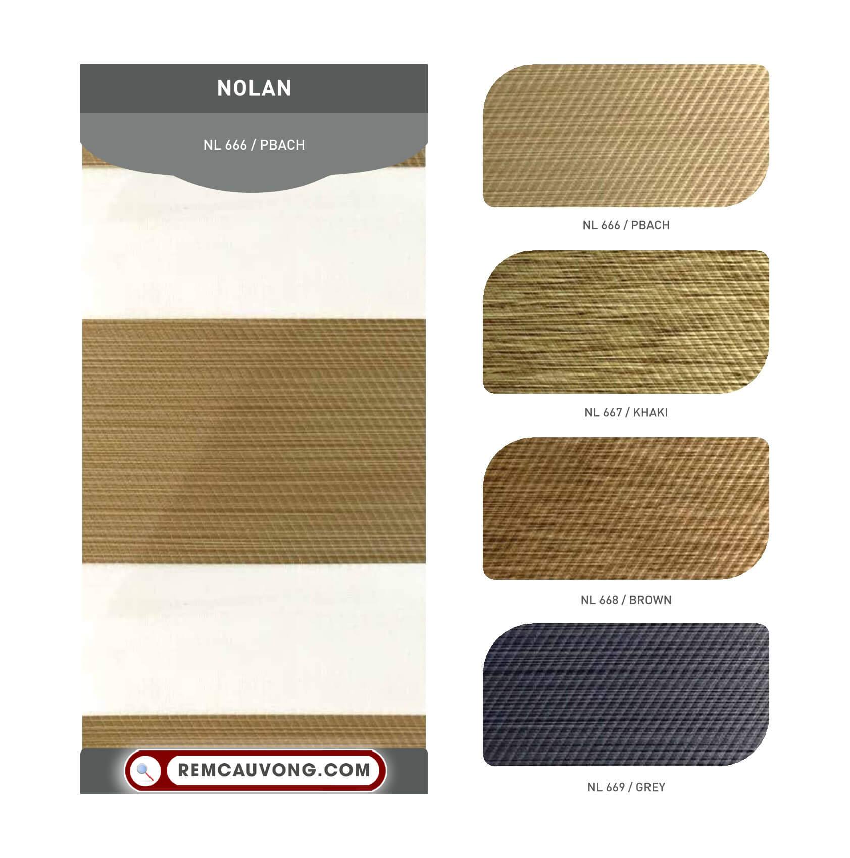 Rèm Cầu Vồng Santech Nolan