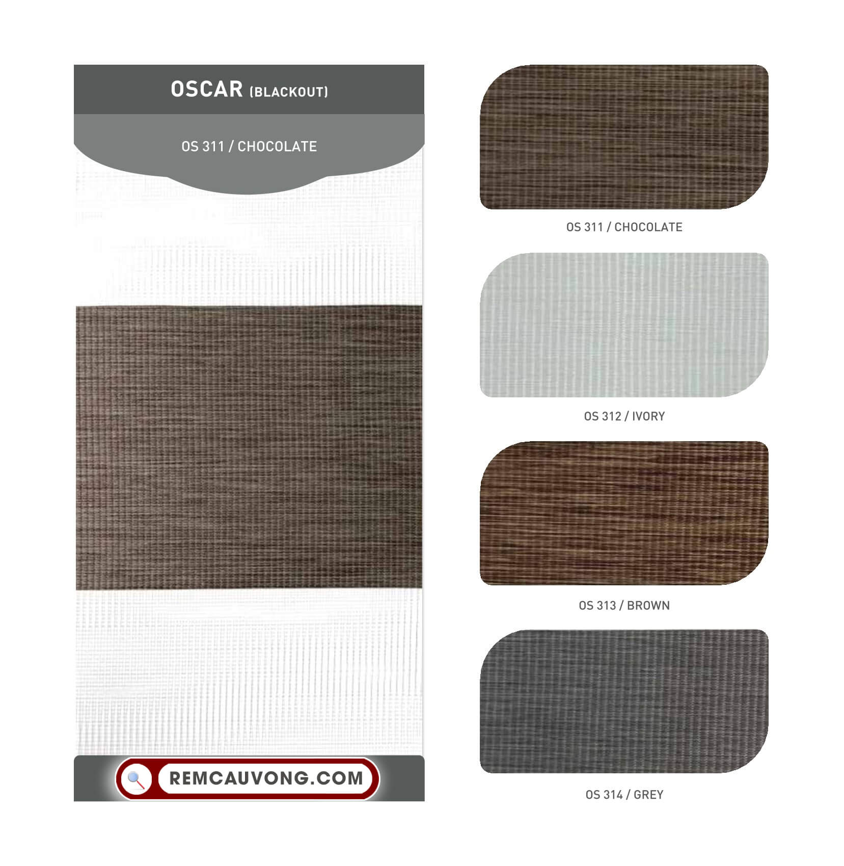 Rèm Cầu Vồng Santech Oscar