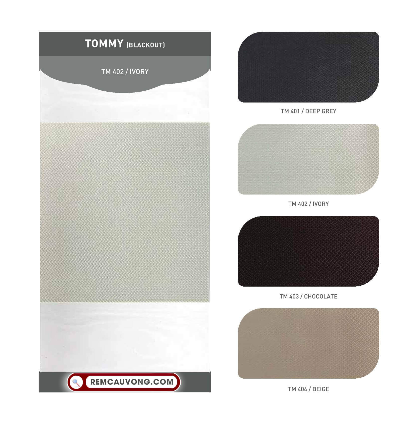 Rèm Cầu Vồng Santech Tommy