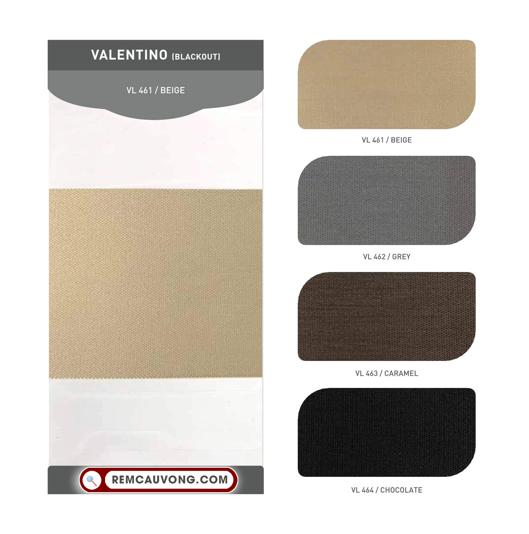 Rèm Cầu Vồng Santech Valentino