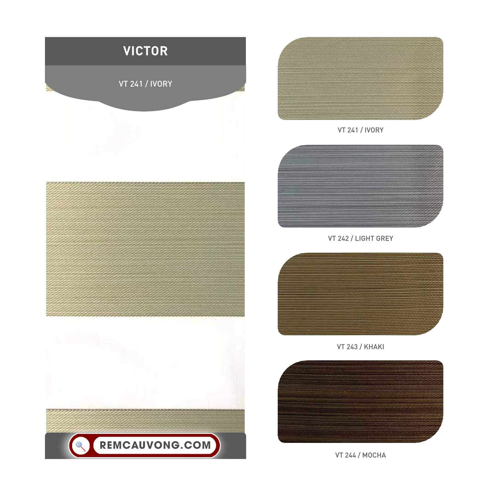 Rèm Cầu Vồng Santech Victor