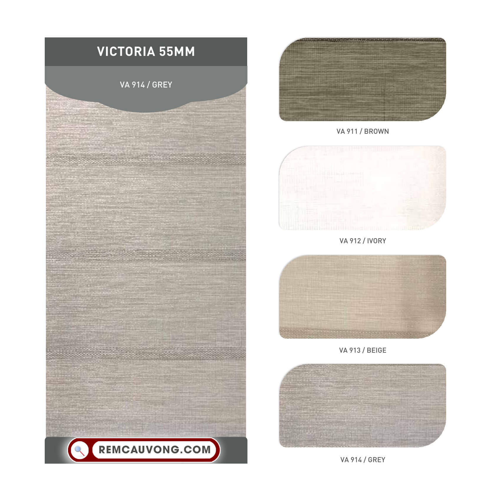 Rèm Cầu Vồng Santech Victoria 55mm