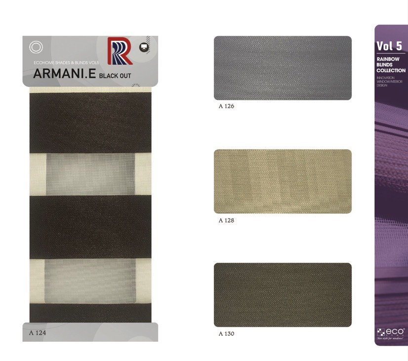 Rèm Cầu Vồng Ecohome Bảng Màu Armani E