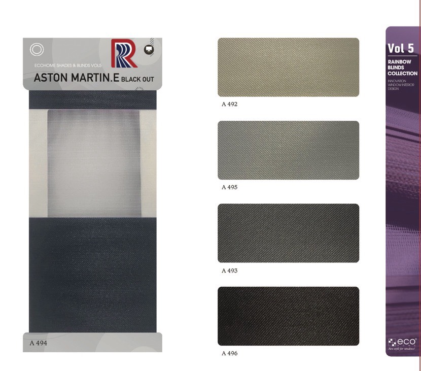 Rèm Cầu Vồng Ecohome Bảng Màu Aston Martin E