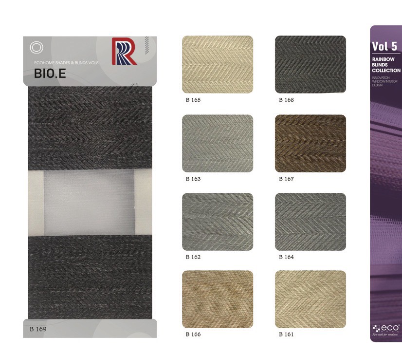 Rèm Cầu Vồng Ecohome Bảng Màu Bio E