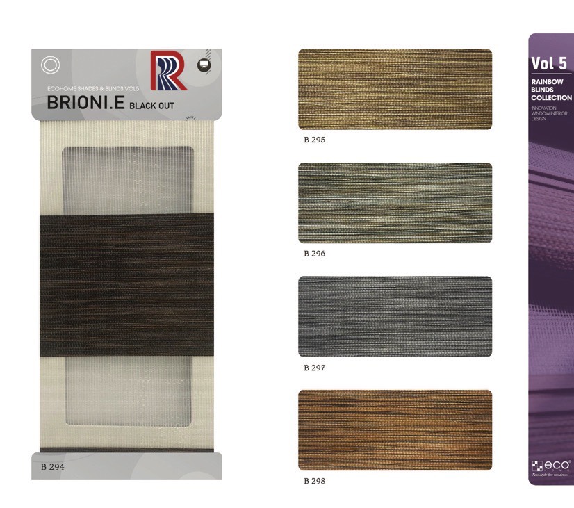 Rèm Cầu Vồng Ecohome Bảng Màu Brioni E