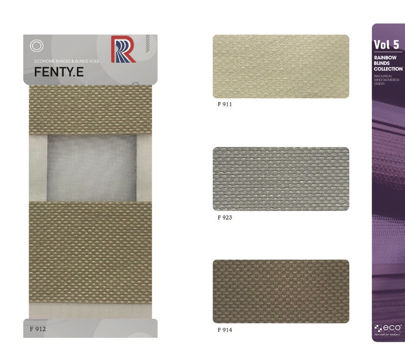 Rèm Cầu Vồng Ecohome bảng màu Fenty E