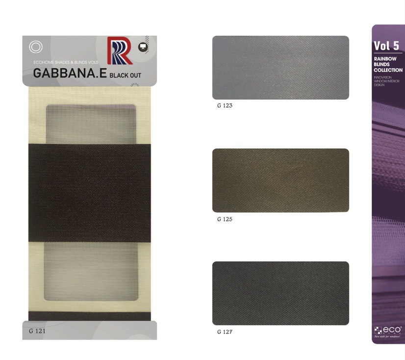 Rèm Cầu Vồng Ecohome Bảng Màu Gabbana E