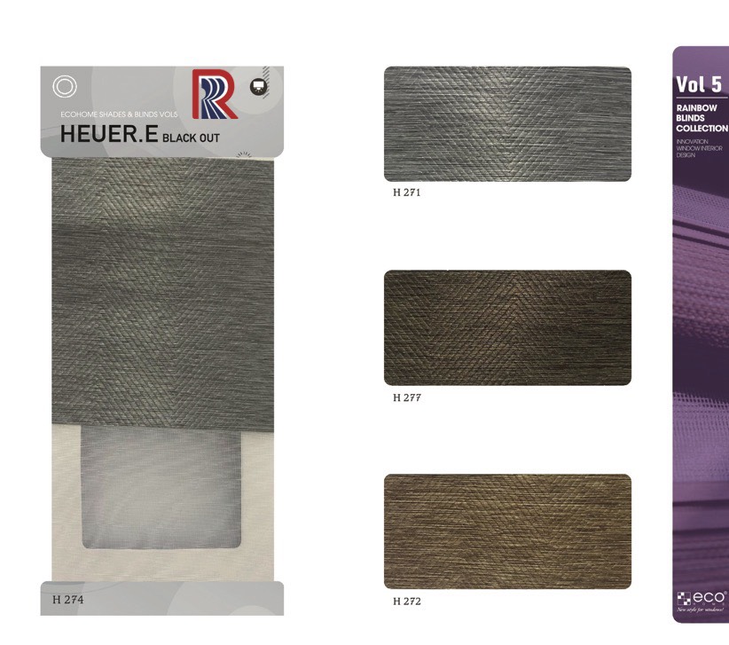 Rèm Cầu Vồng Ecohome Bảng Màu Heuer E