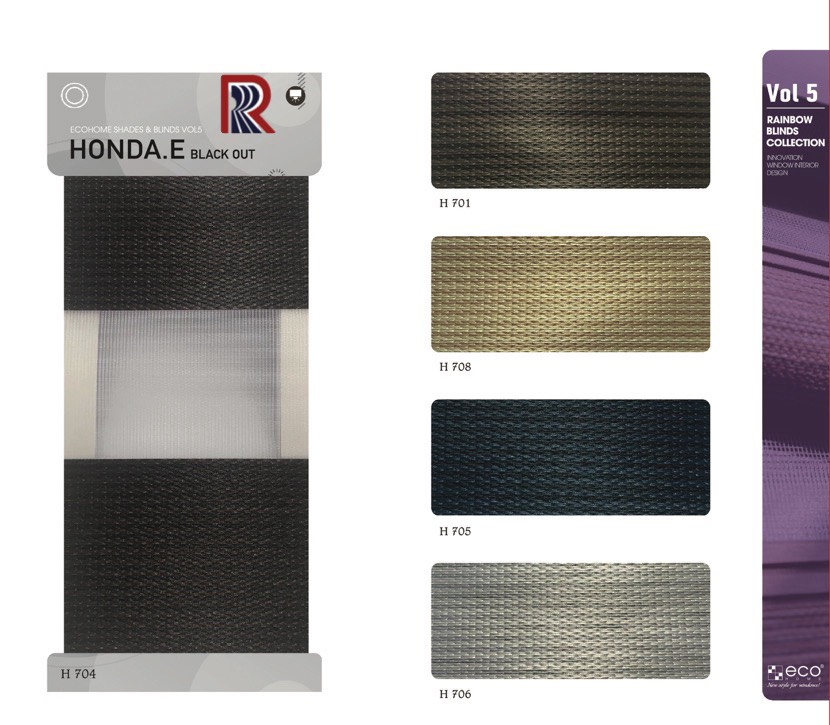 Rèm Cầu Vồng Ecohome Bảng Màu Honda E