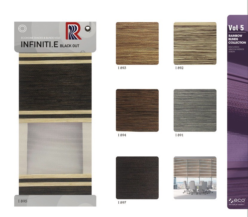 Rèm Cầu Vồng Ecohome Bảng Màu Infiniti E