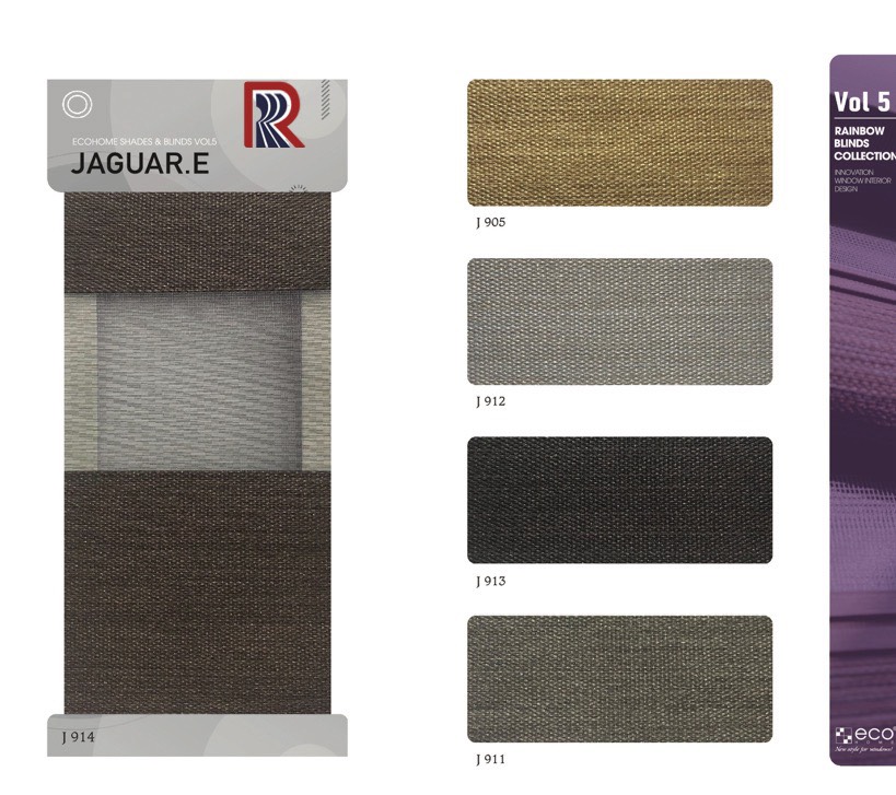 Rèm Cầu Vồng Ecohome Bảng Màu Jaguar E