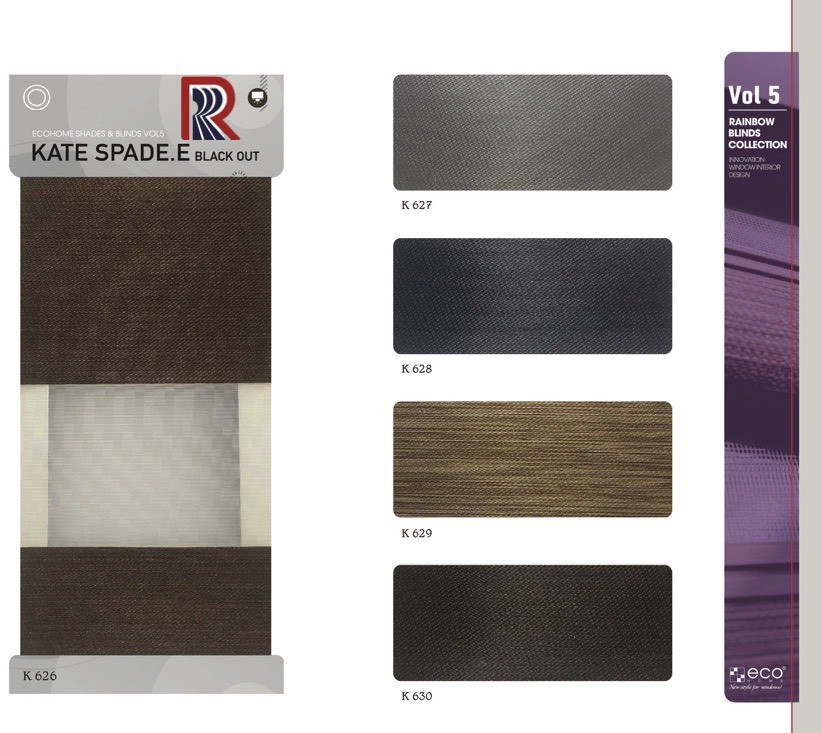 Rèm Cầu Vồng Ecohome bảng màu Kate Spade E