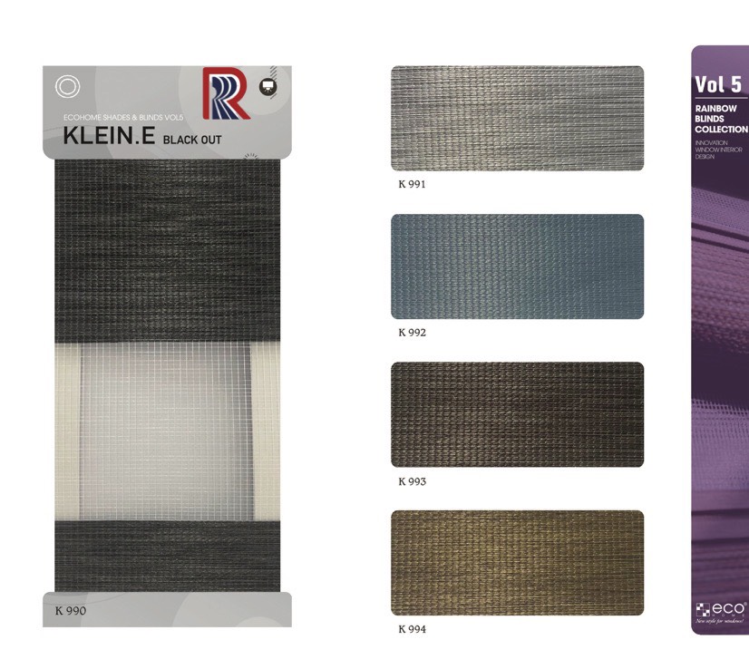 Rèm Cầu Vồng Ecohome Bảng Màu Klein E