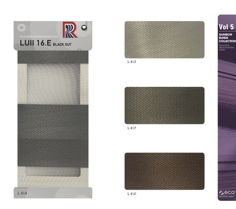 Rèm Cầu Vồng Ecohome Bảng Màu Luii 16E