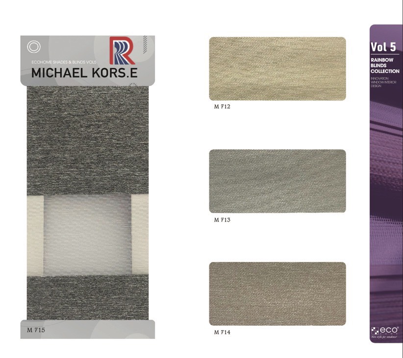 Rèm Cầu Vồng Ecohome bảng màu Michael Kors E