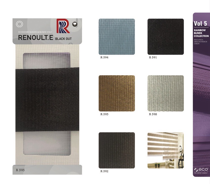 Rèm Cầu Vồng Ecohome Bảng Màu Renoult E