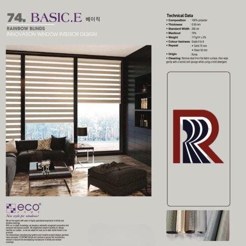 Rèm Cầu Vồng Ecohome Basic E