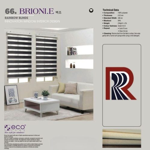 Rèm Cầu Vồng Ecohome Brioni E