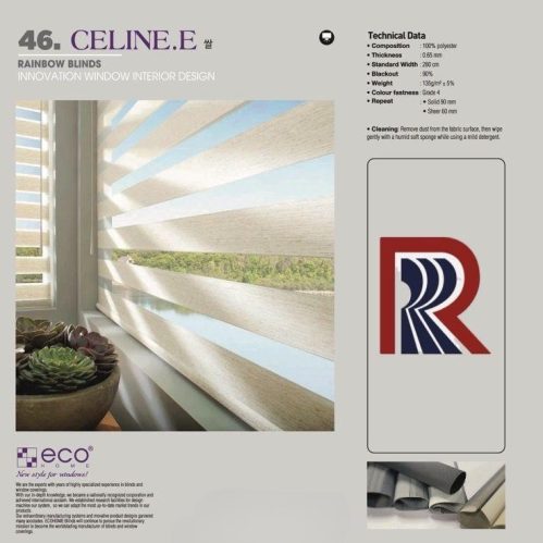 Rèm Cầu Vồng Ecohome Celine E