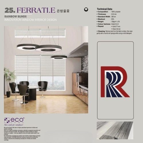 Rèm Cầu Vồng Ecohome Ferrati E