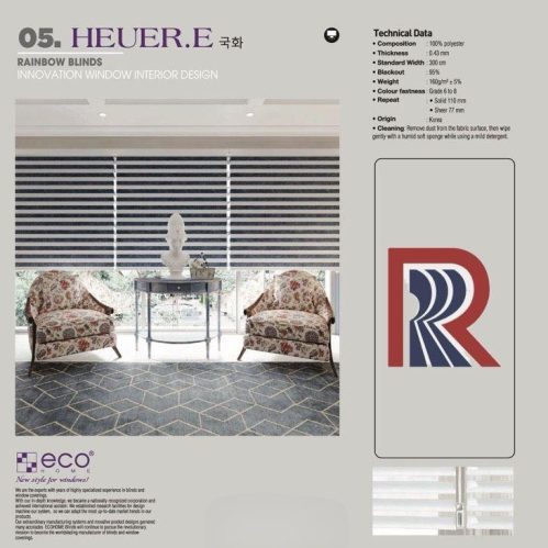 Rèm Cầu Vồng Ecohome Heuer E