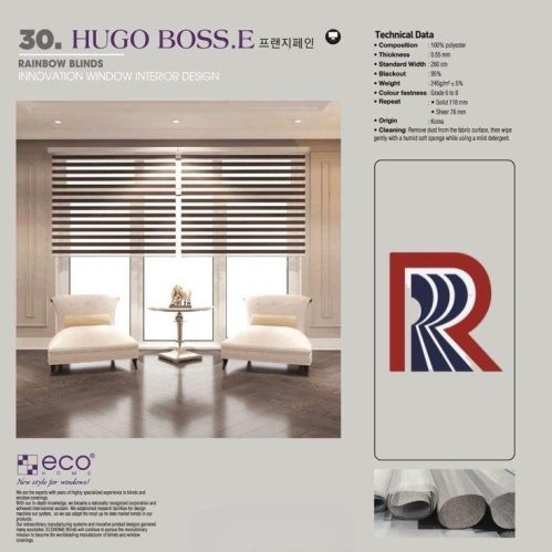 Rèm Cầu Vồng Ecohome Hugo Boss E