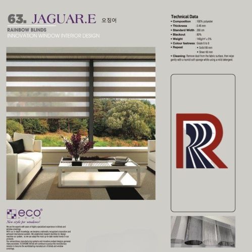 Rèm Cầu Vồng Ecohome Jaguar E