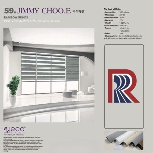 Rèm Cầu Vồng Ecohome Jimmy Choo E