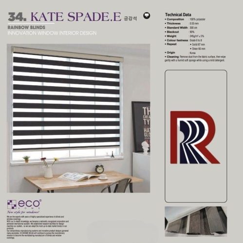 Rèm Cầu Vồng Ecohome Kate Spade E