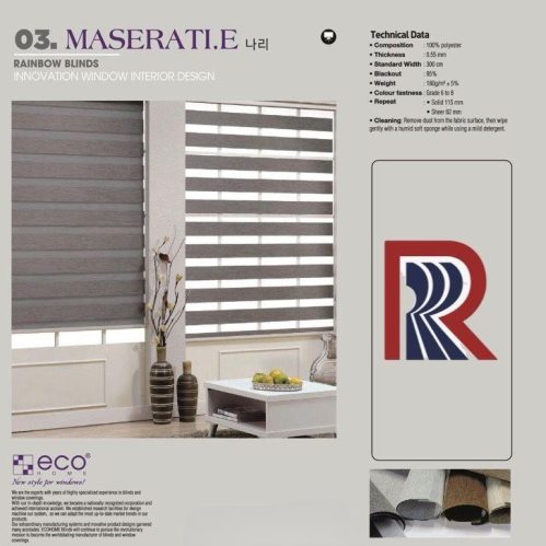 Rèm Cầu Vồng Ecohome Maserati E