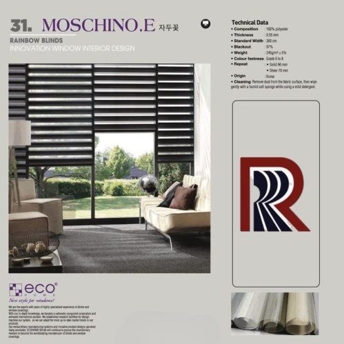 Rèm Cầu Vồng Ecohome Moschino E