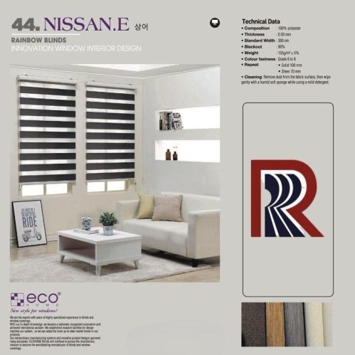 Rèm Cầu Vồng Ecohome Nissan E