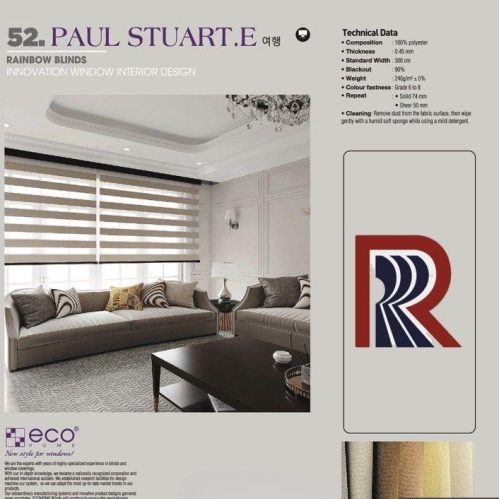 Rèm Cầu Vồng Ecohome Paul Stuart E