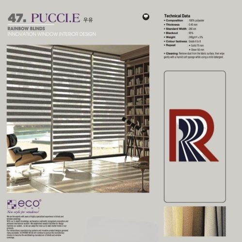 Rèm Cầu Vồng Ecohome Pucci E