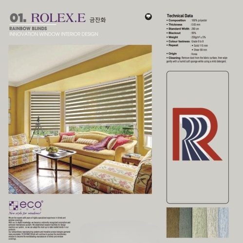 Rèm Cầu Vồng Ecohome Rolex E