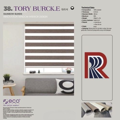 Rèm Cầu Vồng Ecohome Tory Burck E