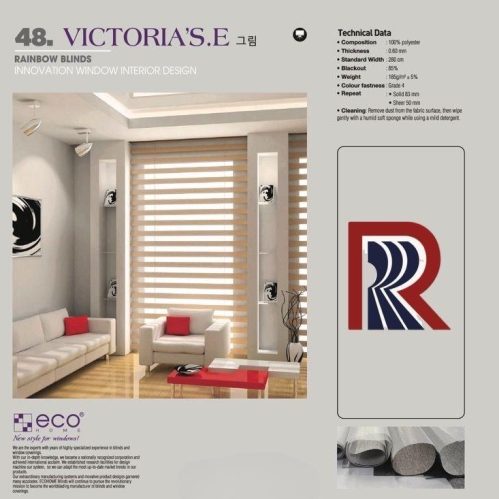 Rèm Cầu Vồng Ecohome Victorias E