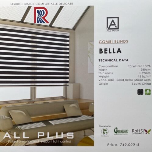 Rèm Cầu Vồng Allplus Bella