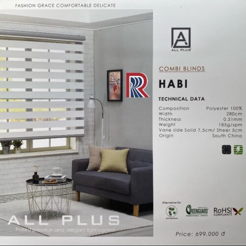 Rèm Cầu Vồng Allplus Habi