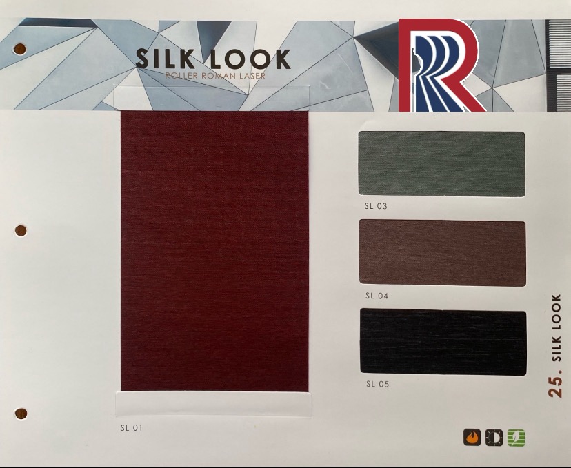 Rèm Cầu Vồng Allplus Mã Màu Silk Look