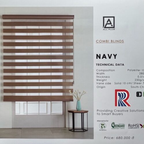 Rèm Cầu Vồng Allplus Navy