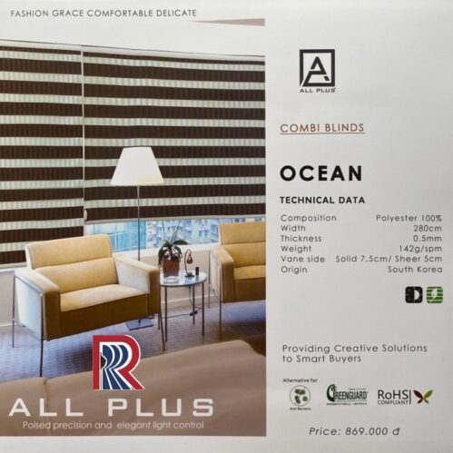 Rèm Cầu Vồng Allplus Ocean