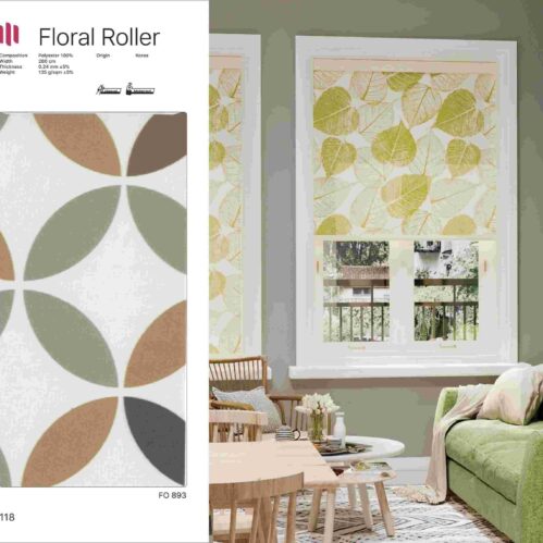 Hình ảnh Rèm Cuốn Modero Floral Roller