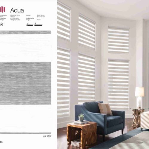 Hình Ảnh Rèm Cầu Vồng Modero Aqua