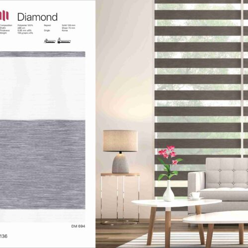 Hình Ảnh Rèm Cầu Vồng Modero Diamond